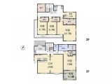 LDK25帖＋洋室１０帖　２階　６．７帖×２間　洋室１４．７帖　＋ＷＩＣ＋書斎　☆