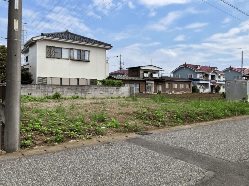 南６ｍ道路　８０坪のゆとりある土地☆