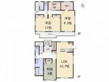 LDK１６．７帖！独立和室６帖　２階２部屋間仕切り対応可☆