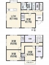 駐車３台可　お庭も広くゆったりとした広さです
